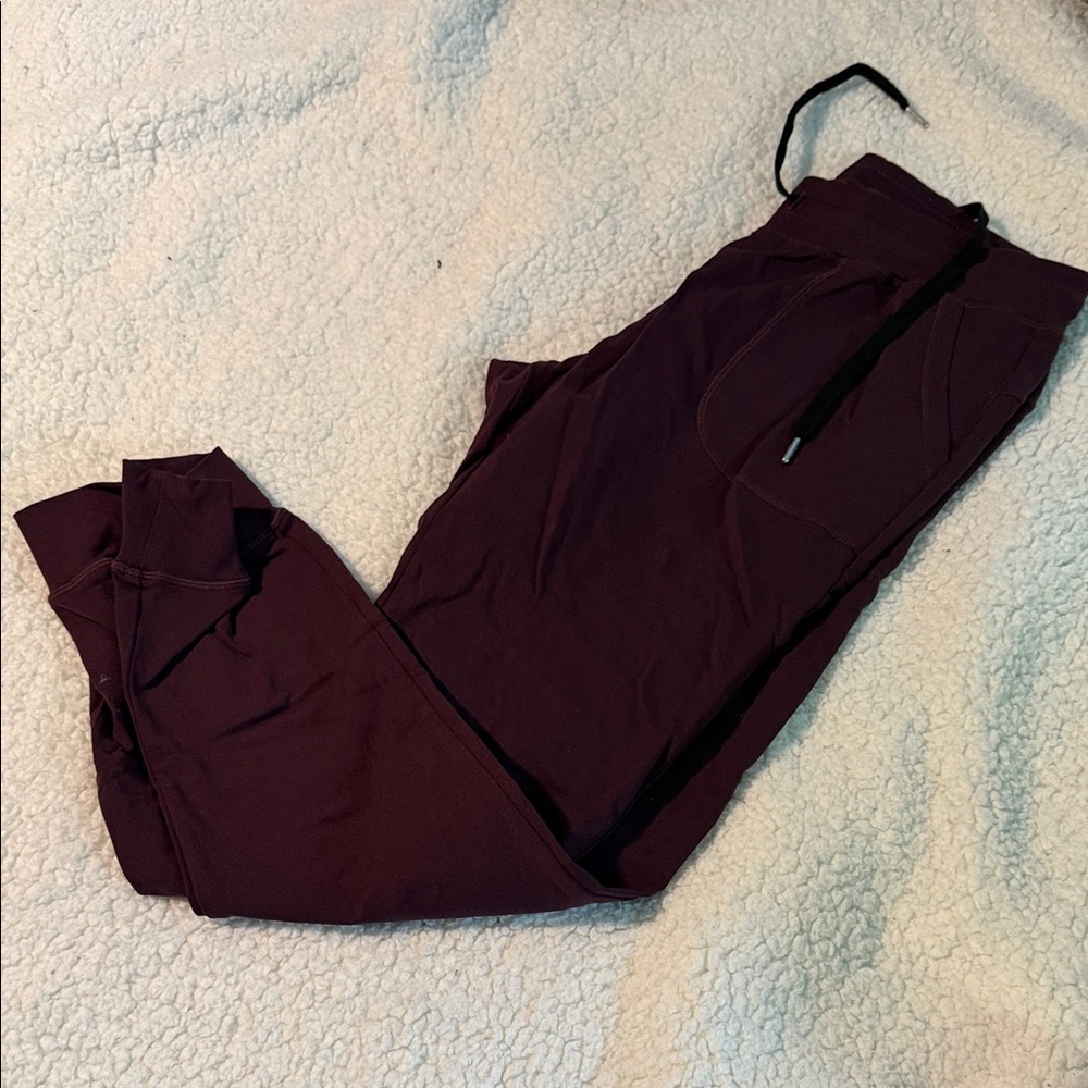 Women's Maroon Joggers